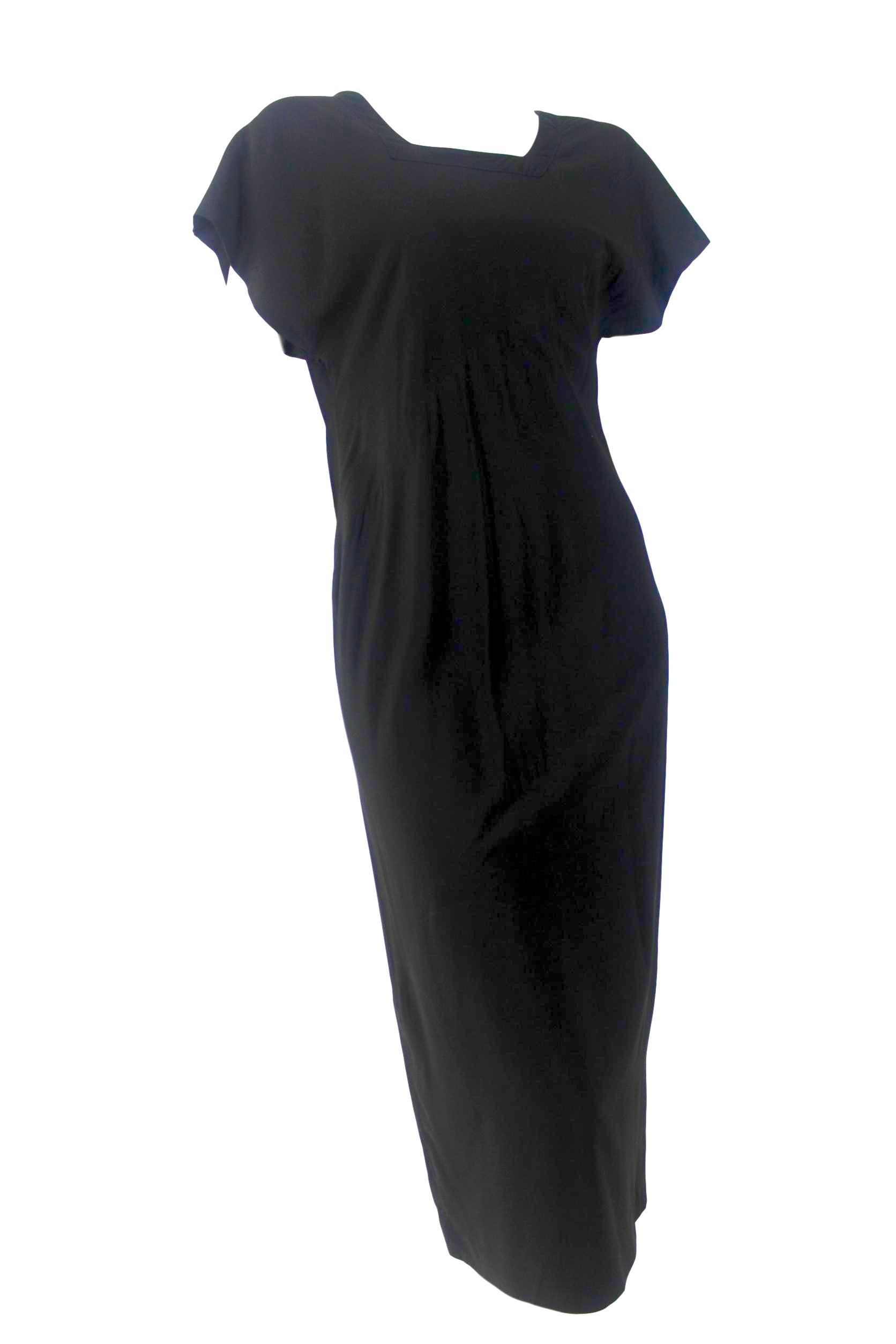 John Galliano
Black Bias Cut Silk Dress
Early Made in England Label
Labelled size US 8 - UK 10