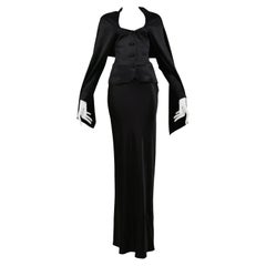 John Galliano Black Satin Jacket
Skirt Ensemble John Galliano Black Satin Jacket
Skirt Ensemble