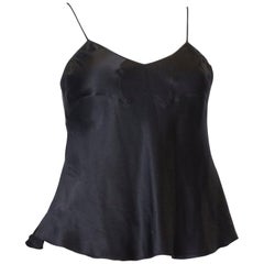 Vintage John Galliano Black Silk Camisole