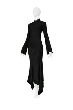 JOHN GALLIANO  Black Star Panal Gown 1994-95