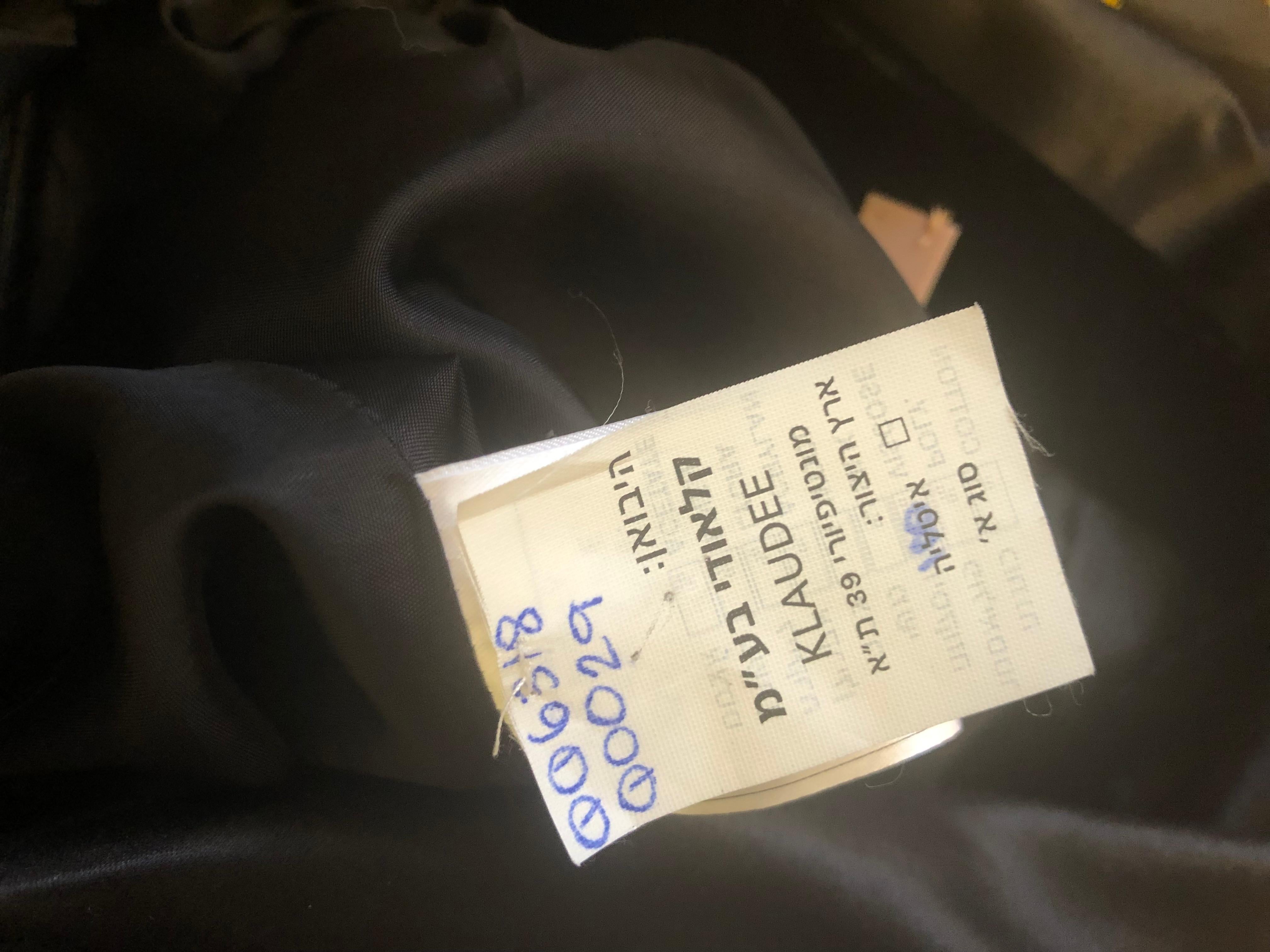 John Galliano Black Velvet Klaudee Skirt 36Fr For Sale 5