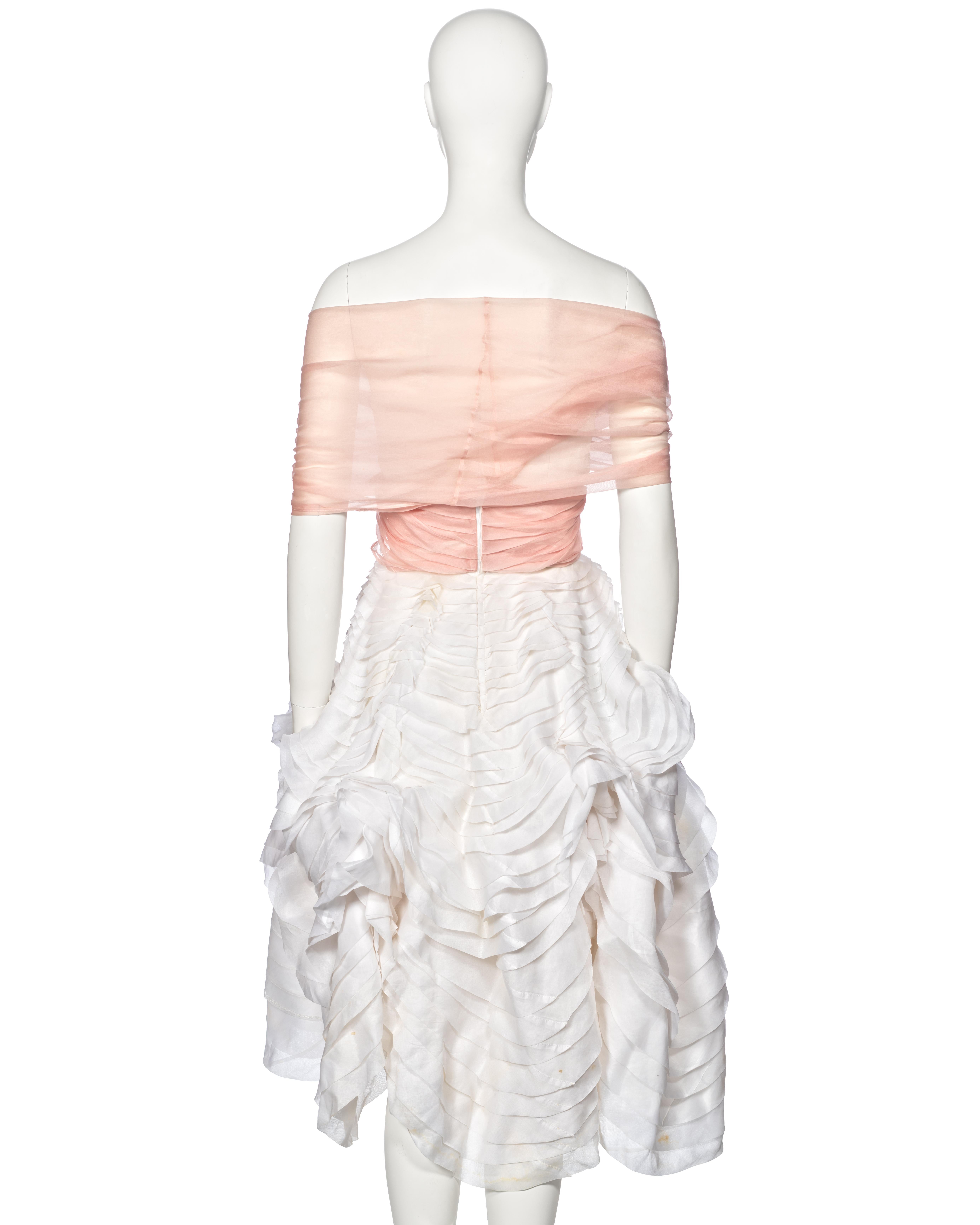 John Galliano Blanche DuBois Clam Dress, ss 1988 For Sale 5