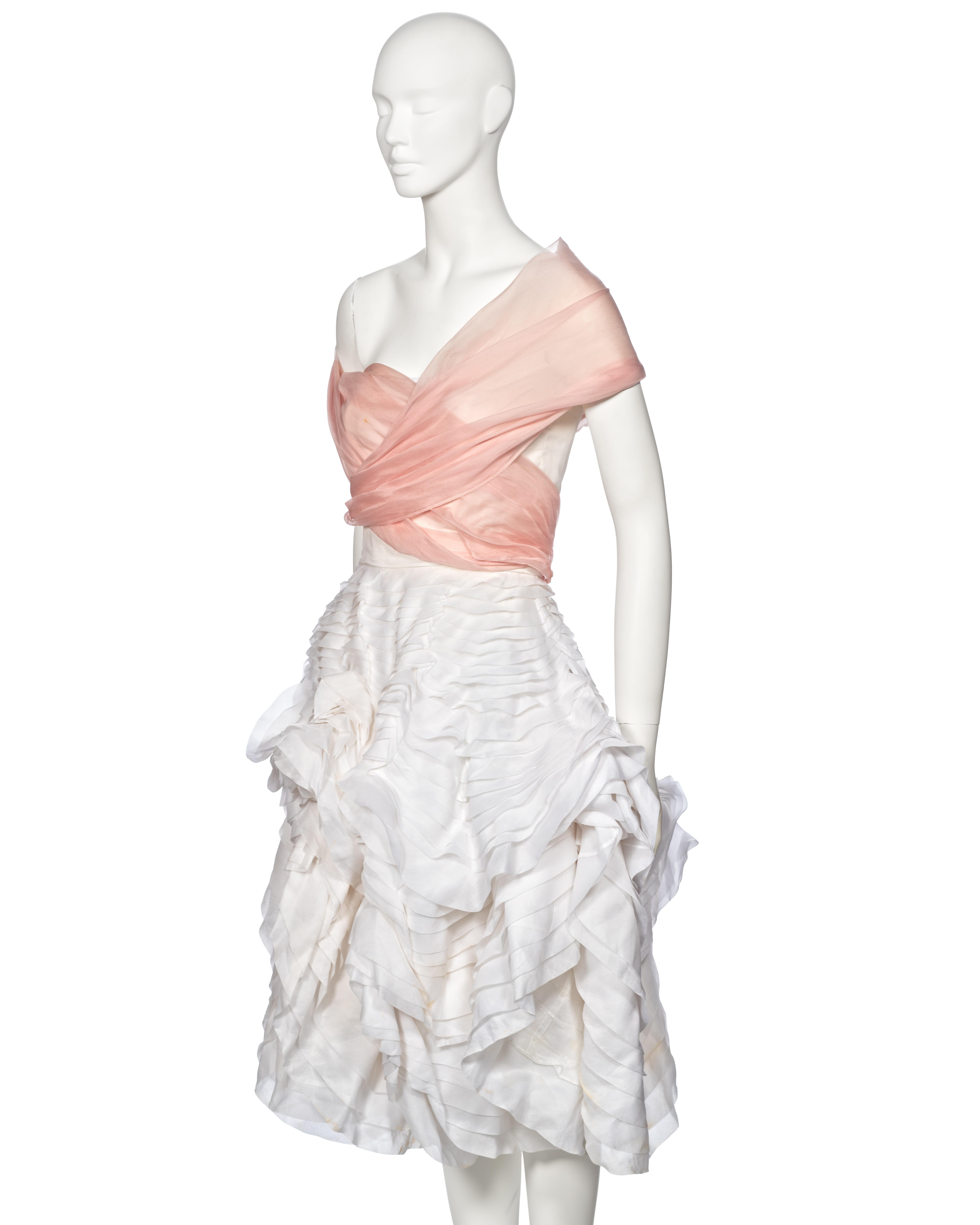 John Galliano Blanche DuBois Clam Dress, ss 1988 For Sale 2