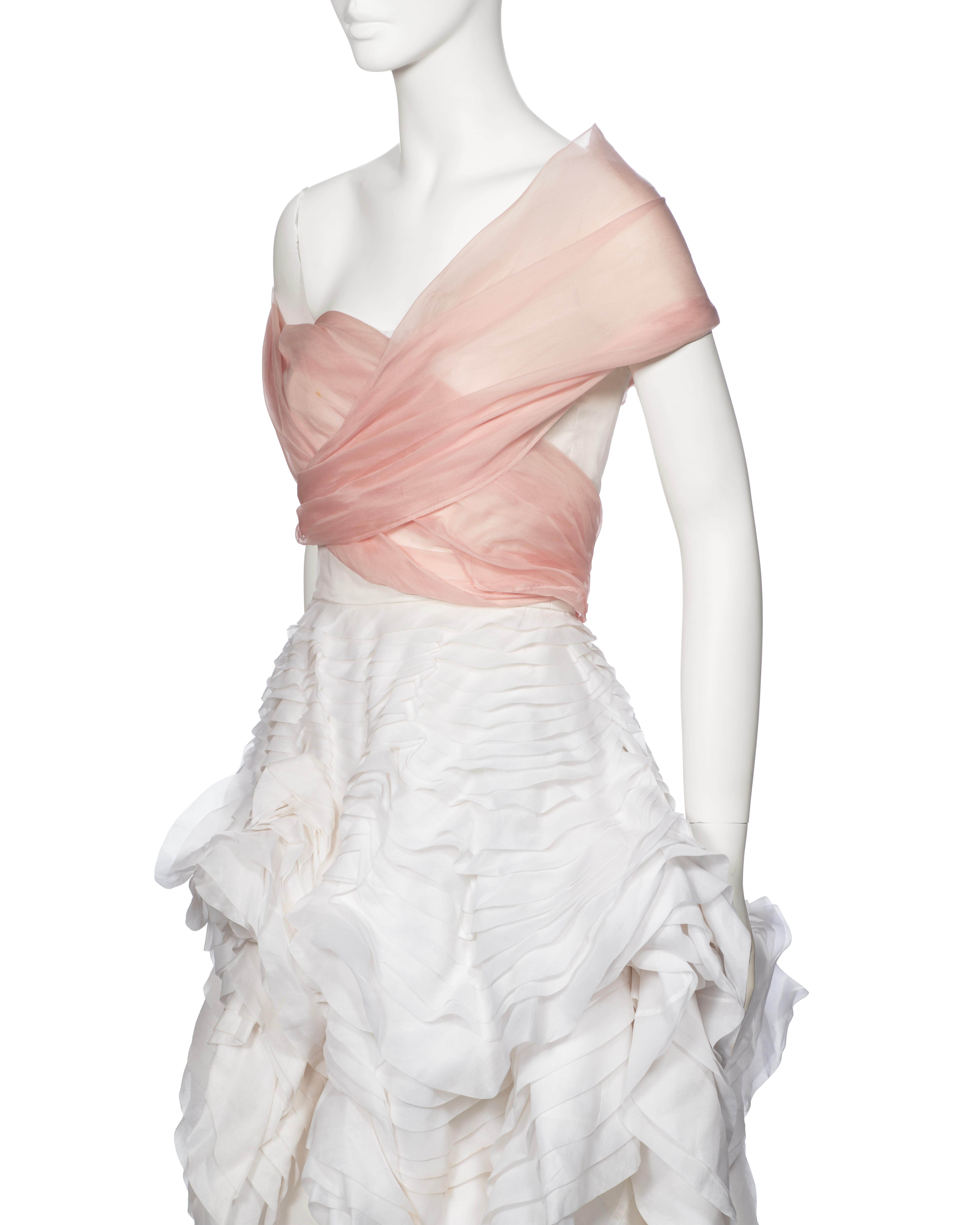 John Galliano Blanche DuBois Clam Dress, ss 1988 For Sale 3