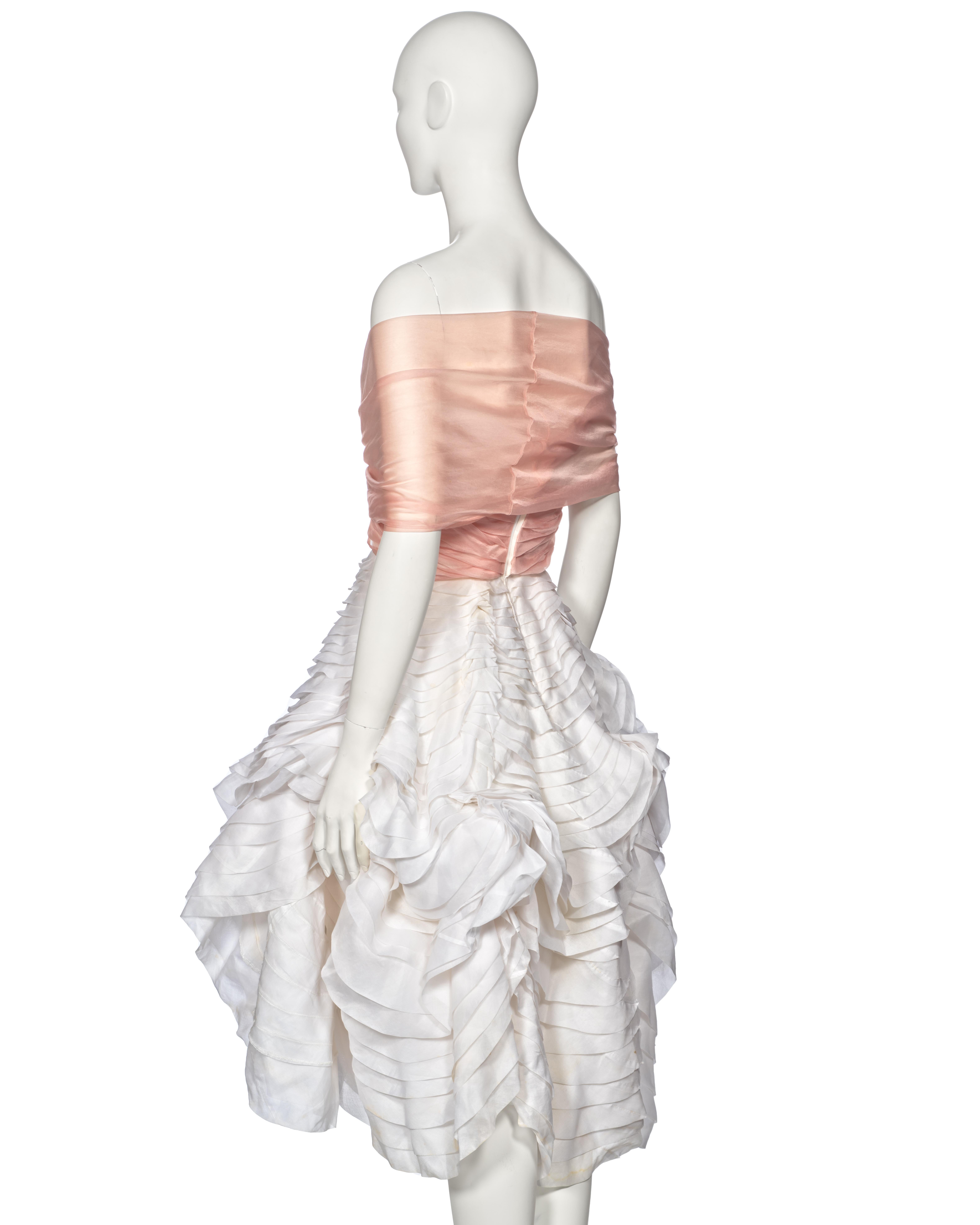 John Galliano Blanche DuBois Clam Dress, ss 1988 For Sale 2