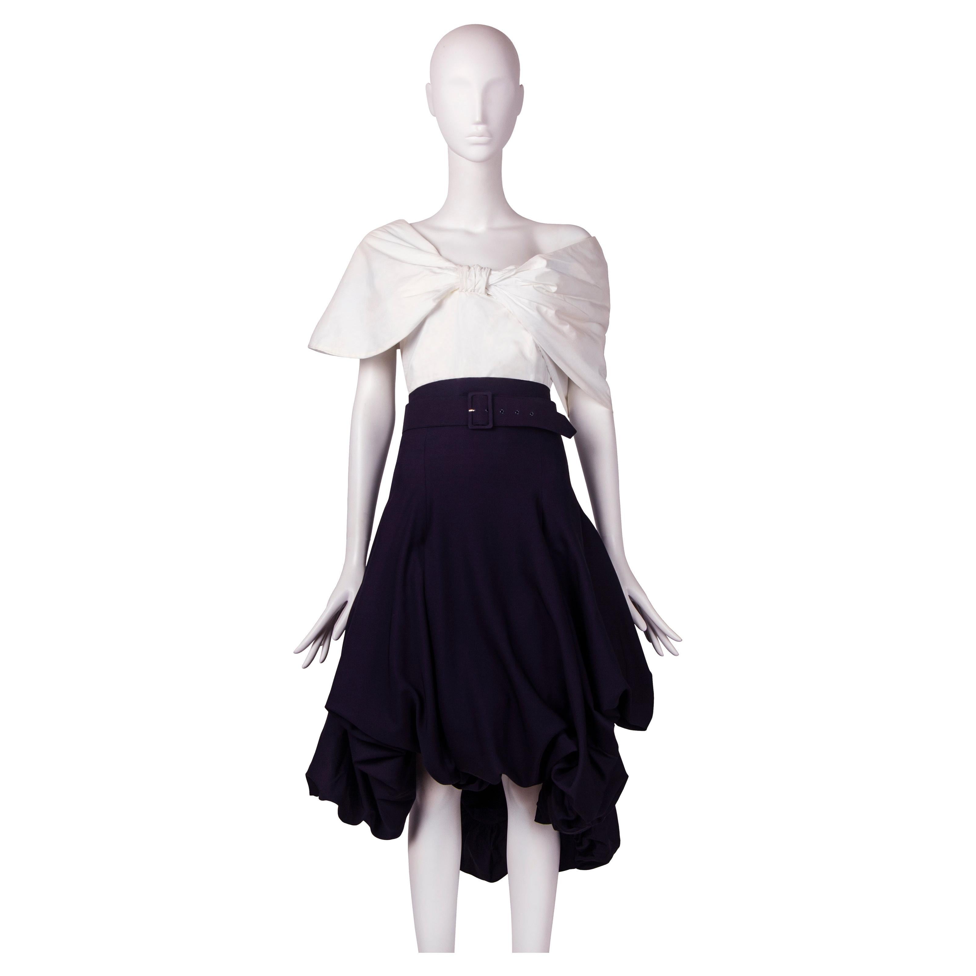 John Galliano 'Blanche Dubois' skirt ensemble, ss 1988 For Sale