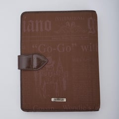 John Galliano Brown Large Agenda