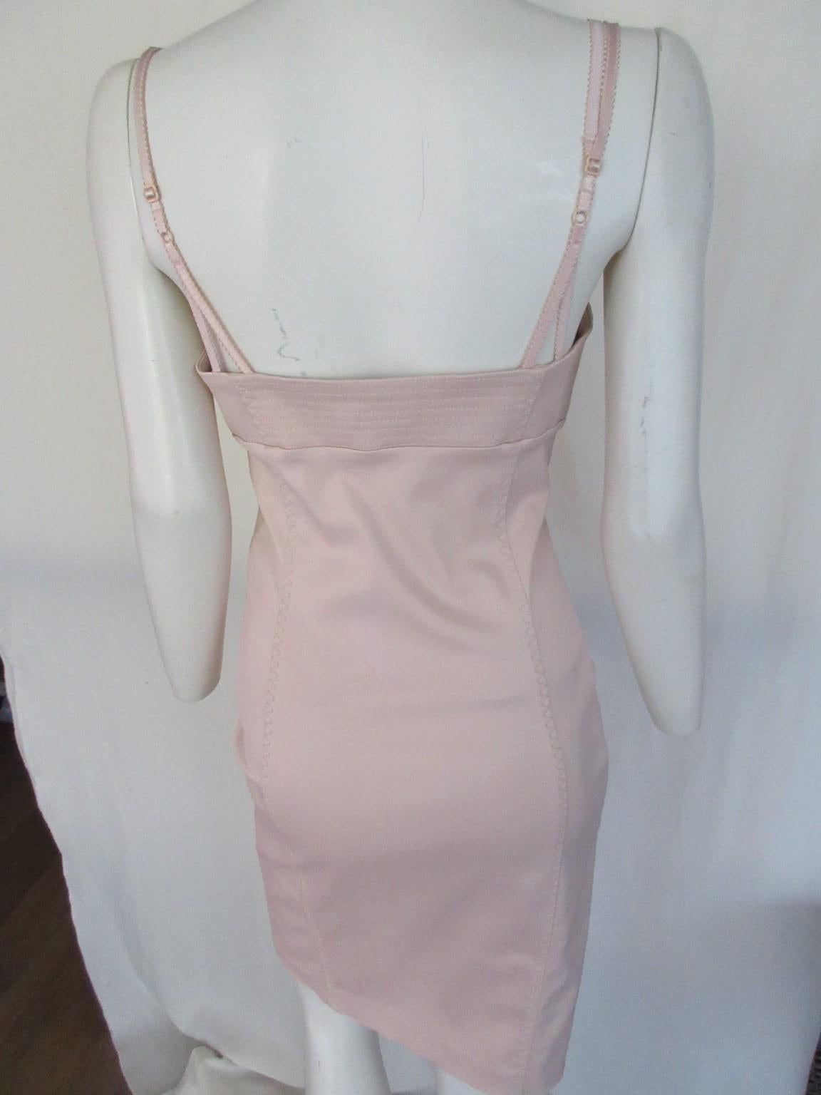 De las mujeres John Galliano Vestido corsé corpiño rosa en venta