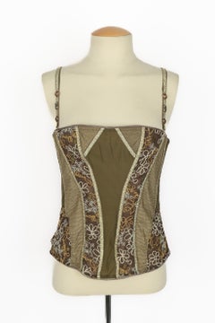 John Galliano bustier top