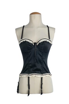 John Galliano bustier top