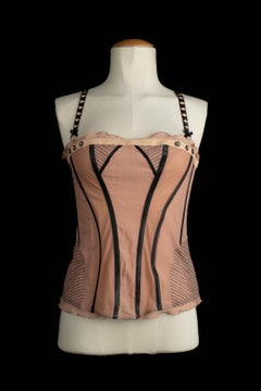 John Galliano bustier top