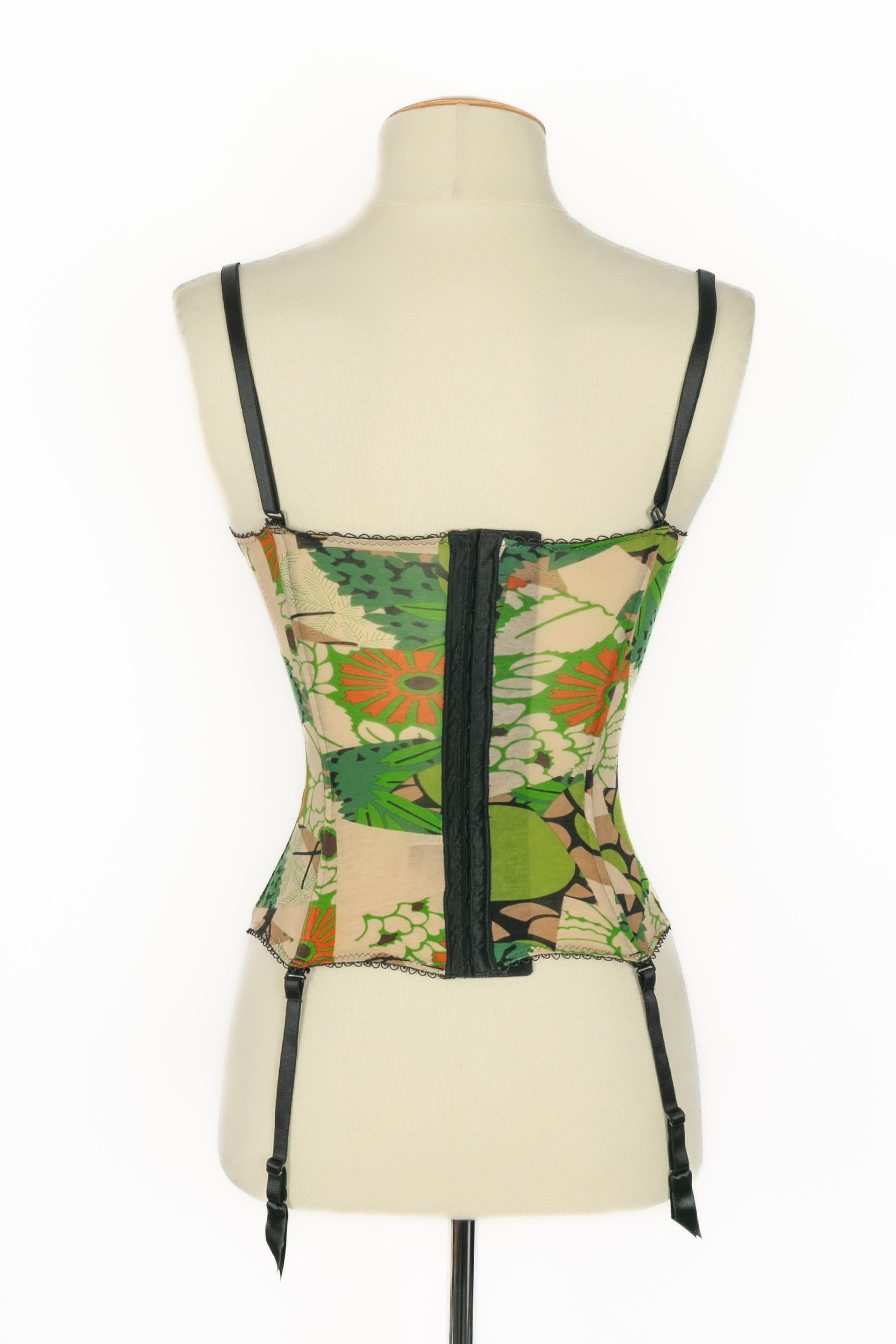 Top bustier di John Galliano In condizioni ottime in vendita a SAINT-OUEN-SUR-SEINE, FR