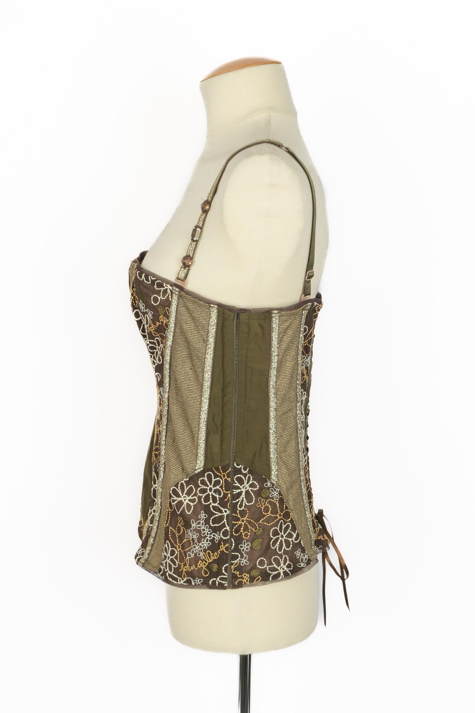 Top bustier John Galliano en vente 1