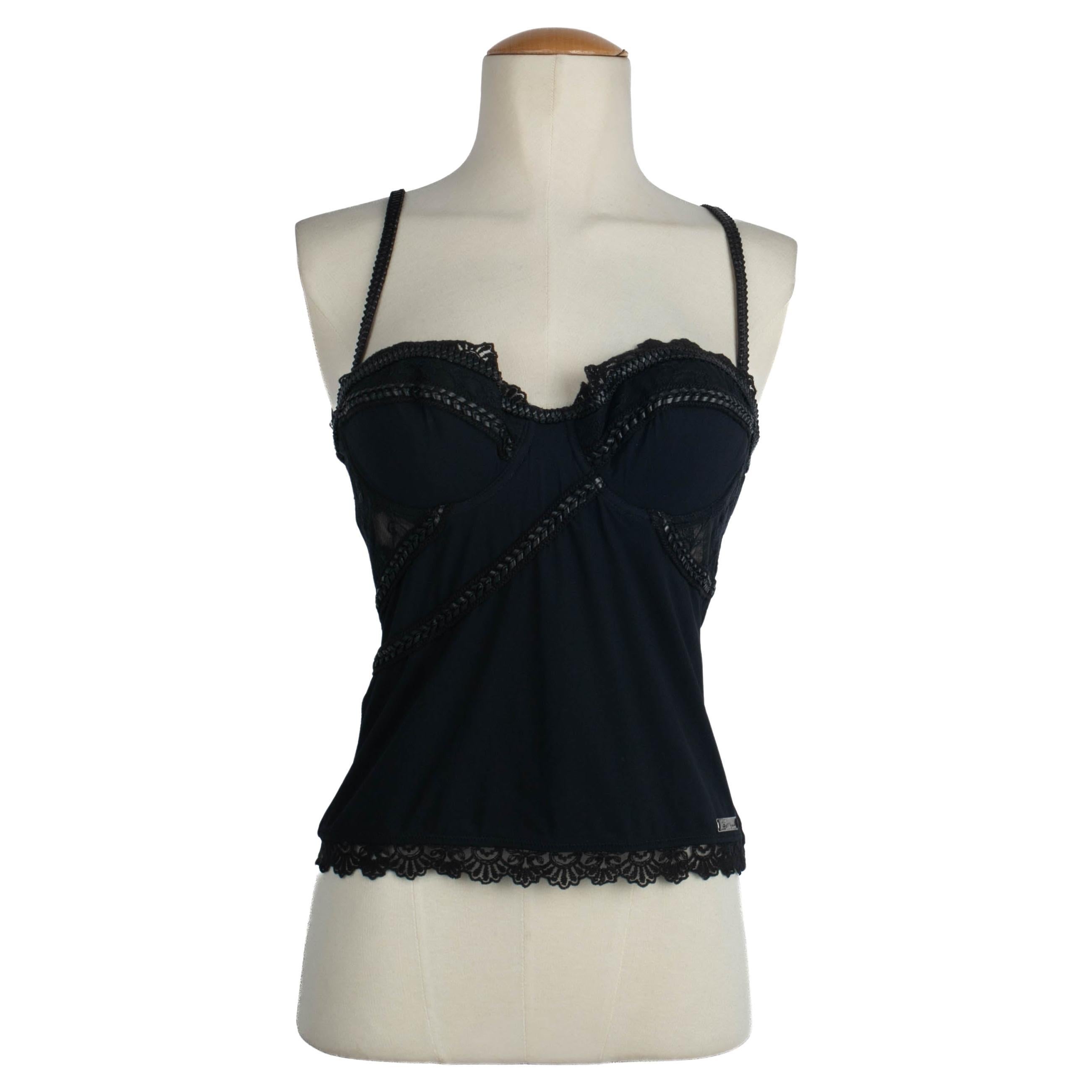 John Galliano bustier top
