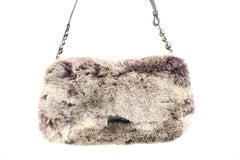 Christian Dior Rabbit Fur Saddle Hobo Bag (Limited Edition)