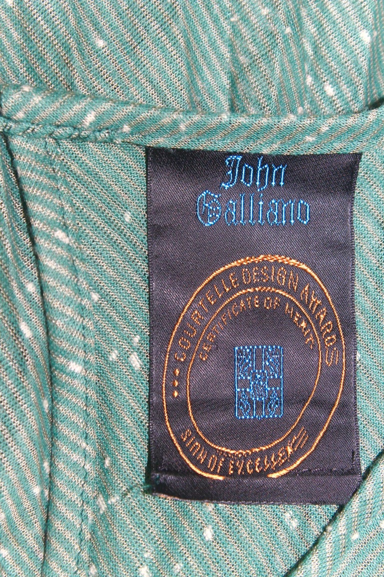 John Galliano Courtelle Design Awards 1987/88 For Sale at 1stDibs