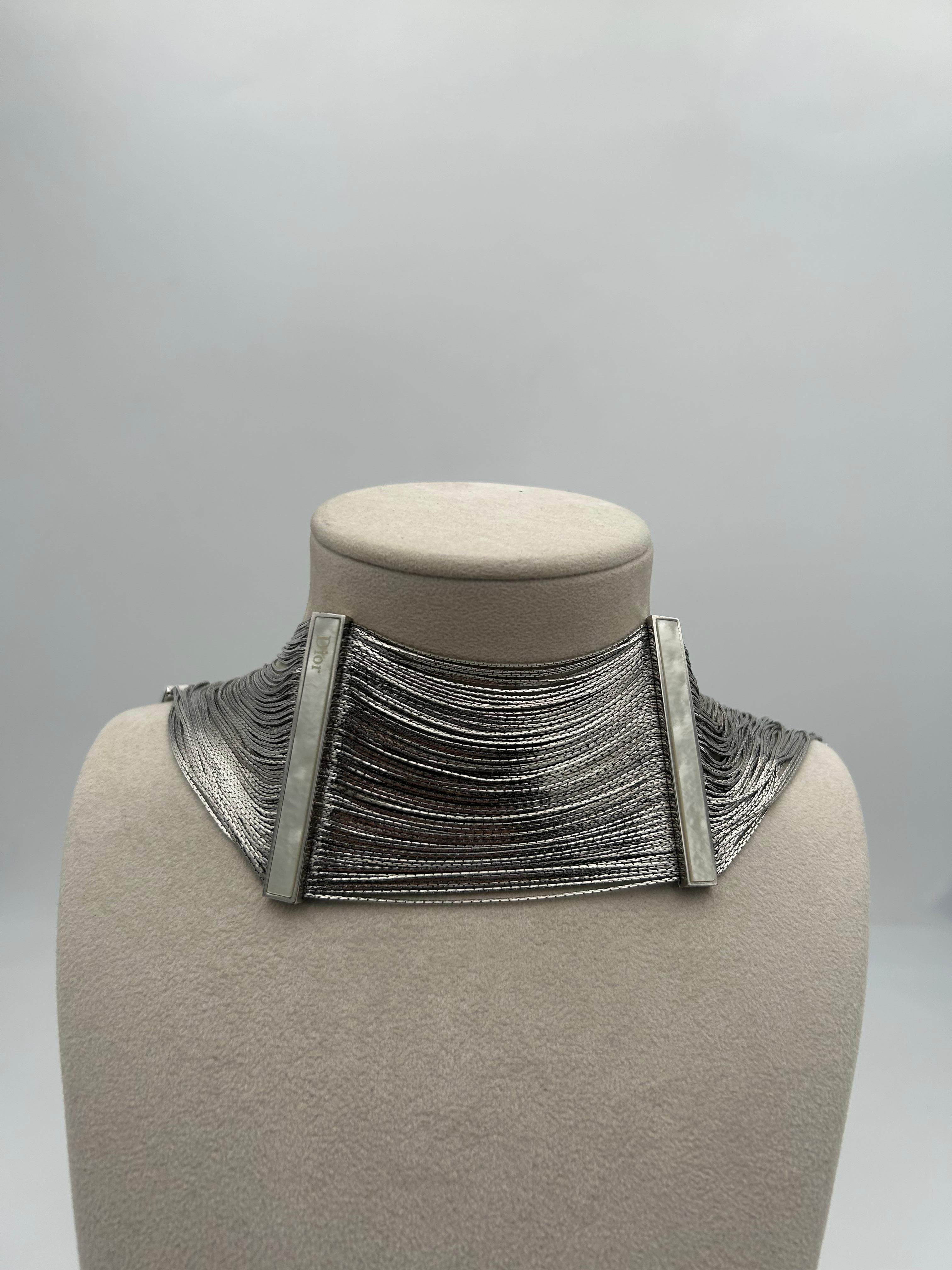 John Galliano - Dior Kropfband Halskette 1990 im Angebot 2