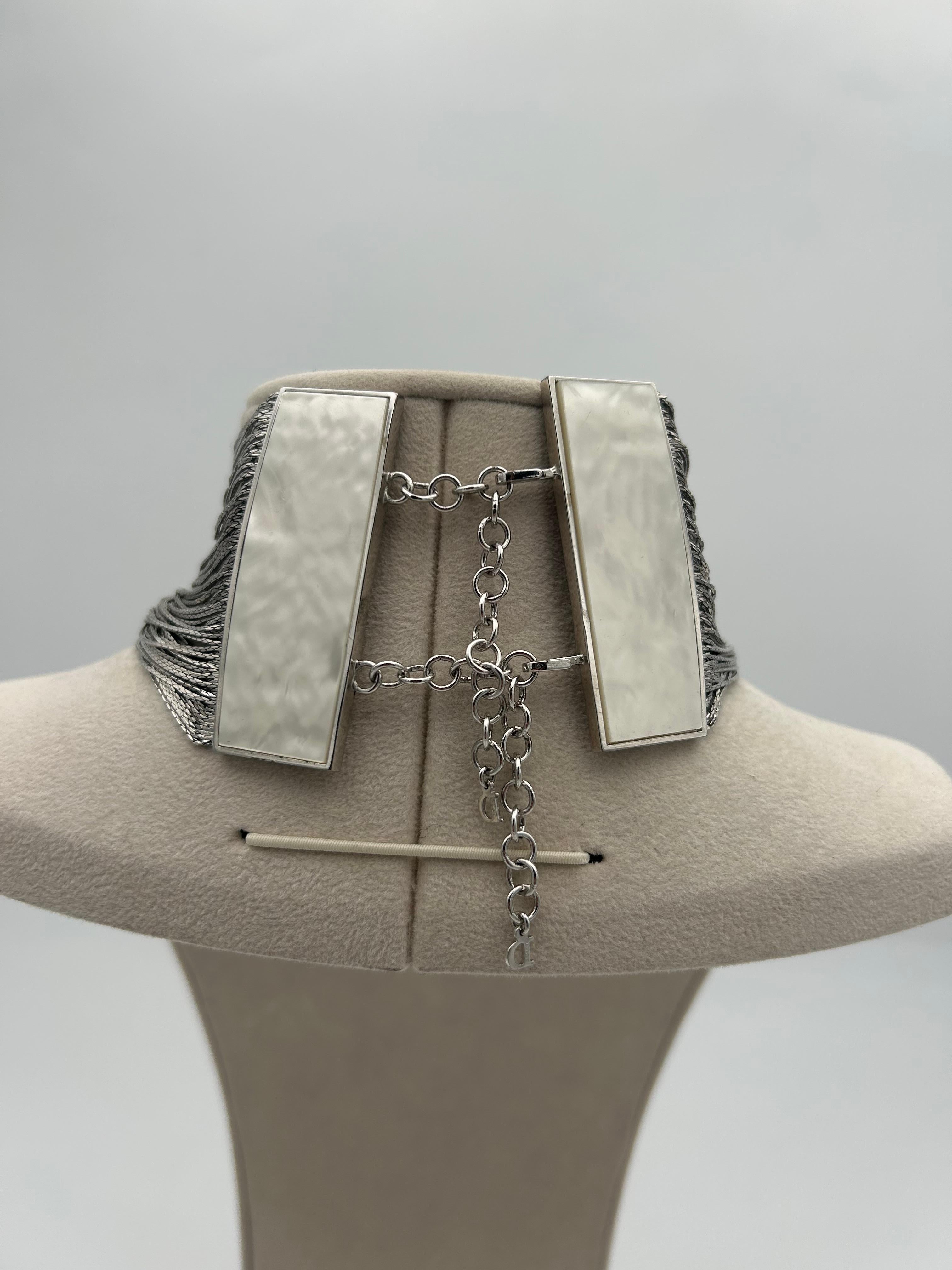 John Galliano - Dior Kropfband Halskette 1990 im Angebot 4