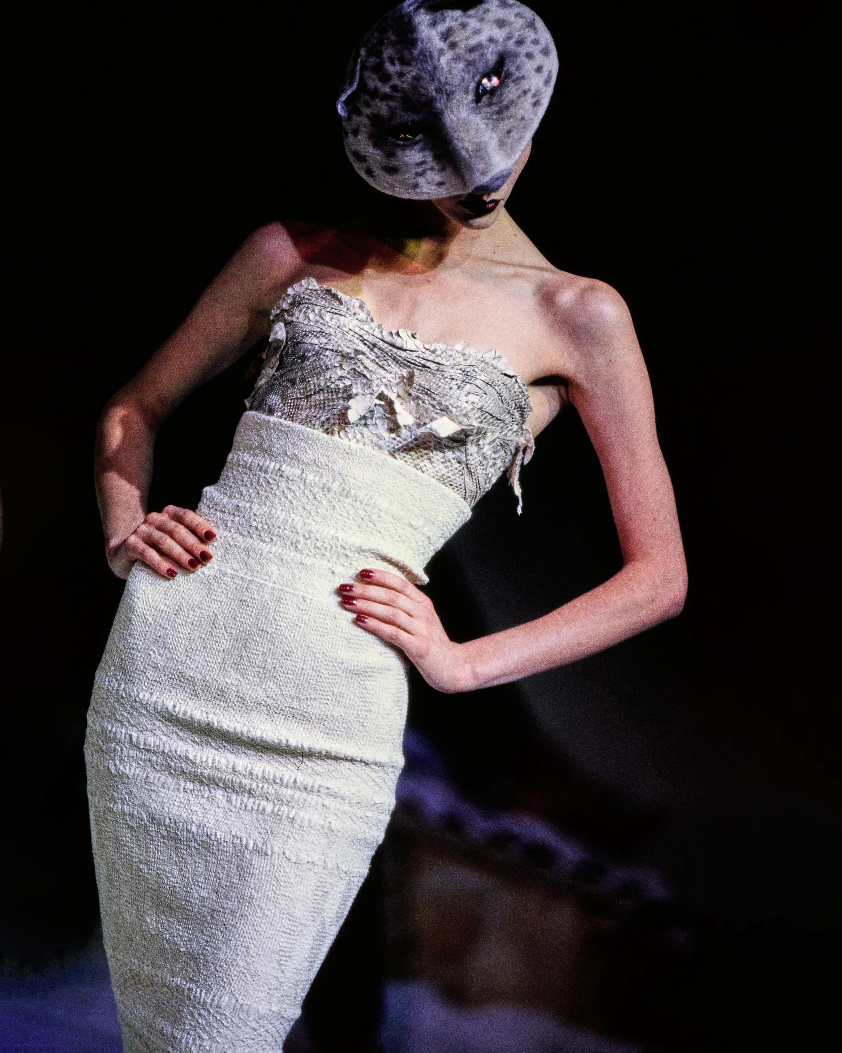 John Galliano 'Dolores' corset and skirt showpiece ensemble, ss 1995  6