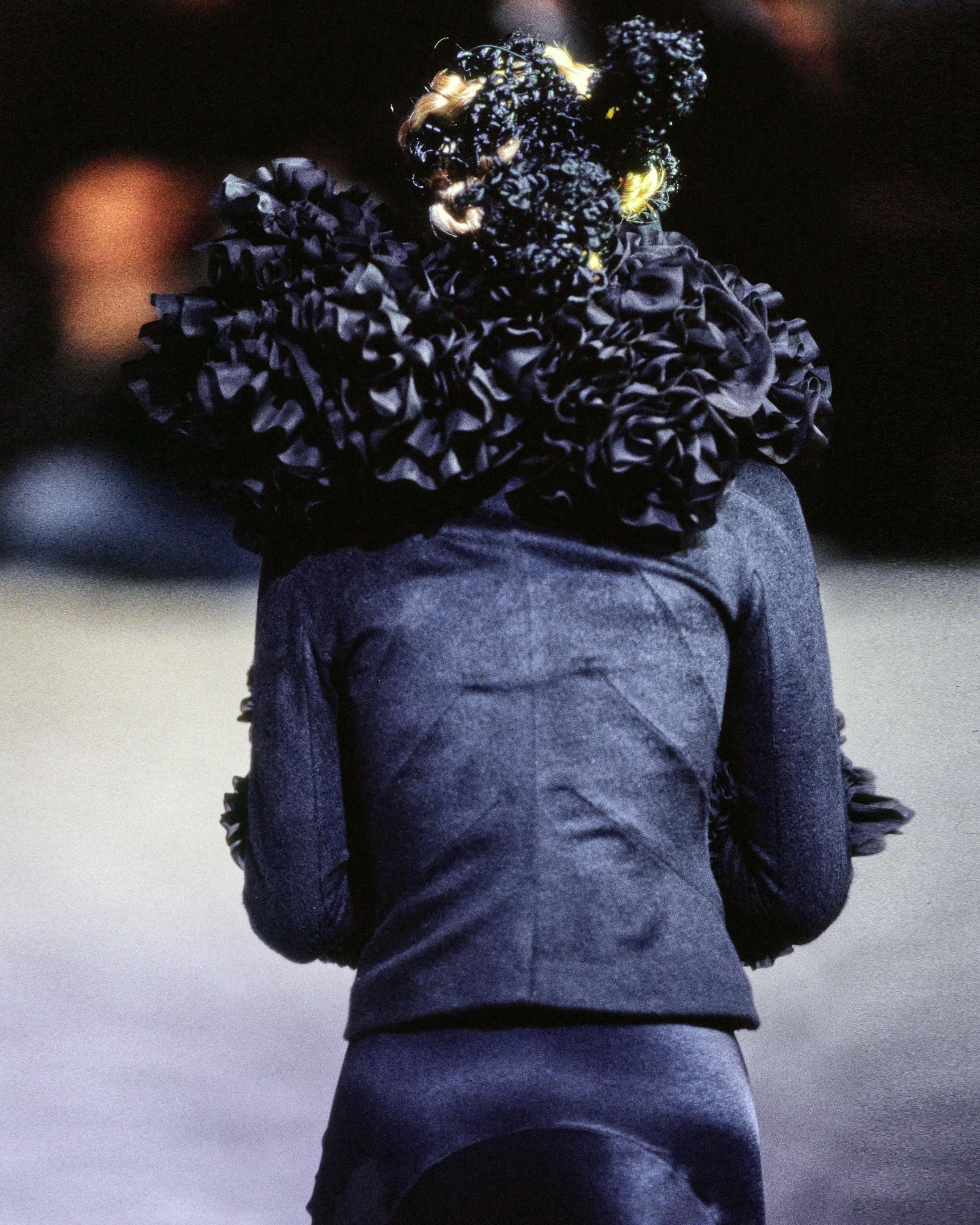 John Galliano 'Dolores' showpiece evening skirt suit, fw 1995 10