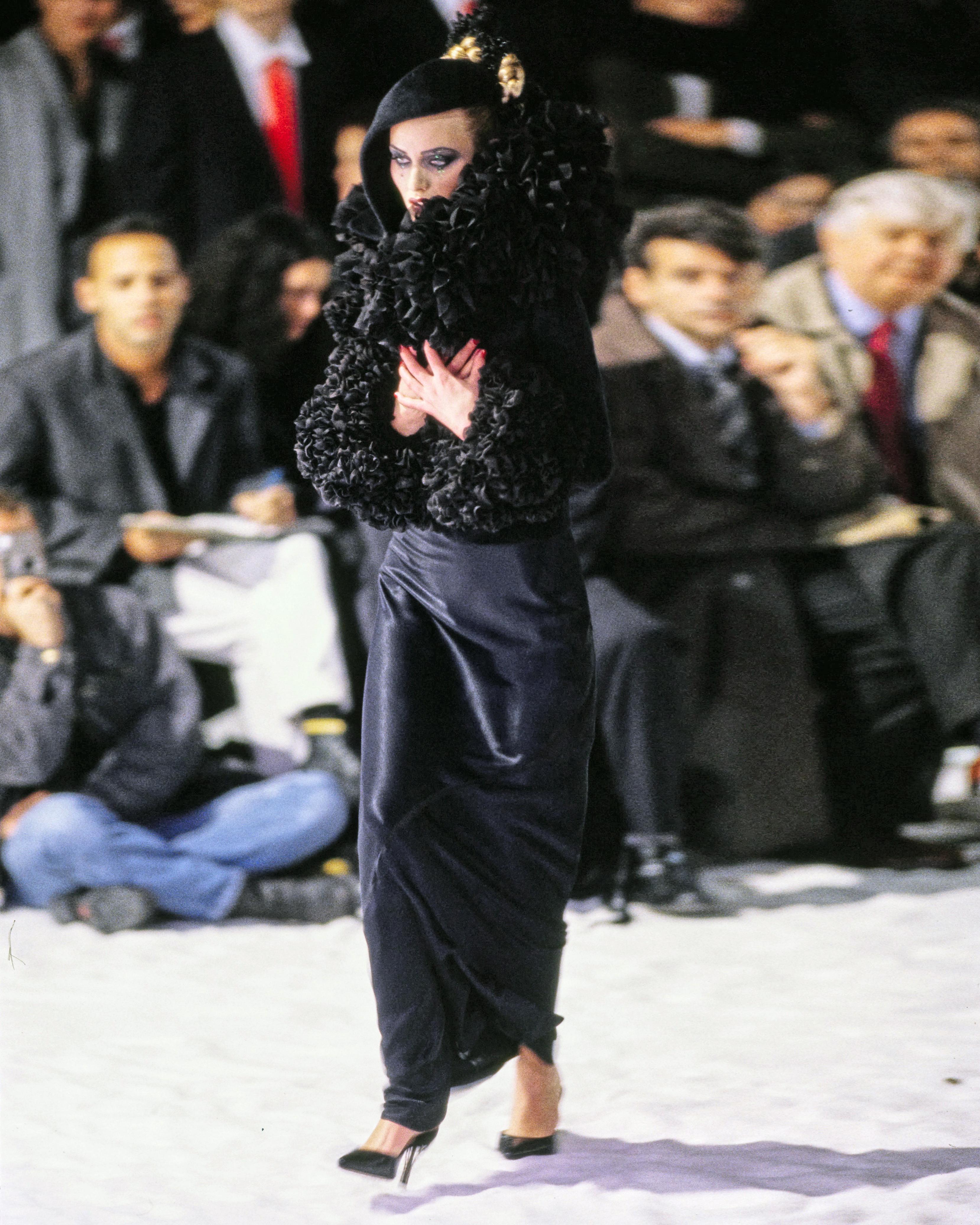 John Galliano 'Dolores' showpiece evening skirt suit, fw 1995 4