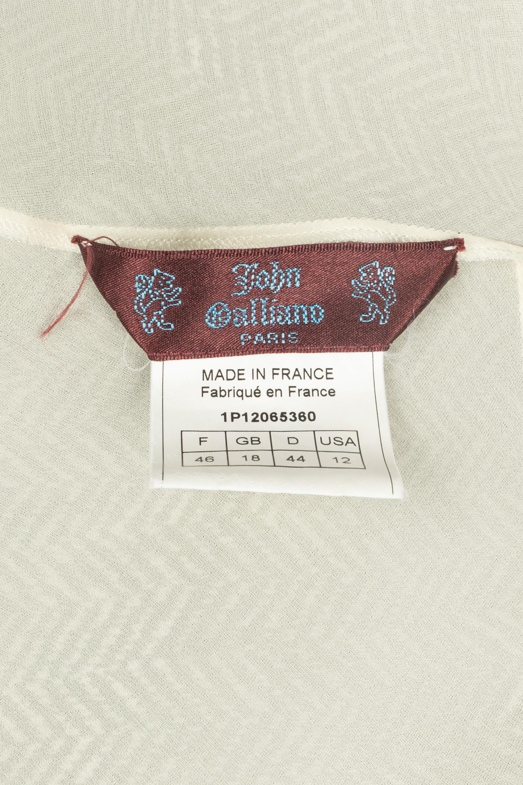 John Galliano Kleid 2001 im Angebot 2