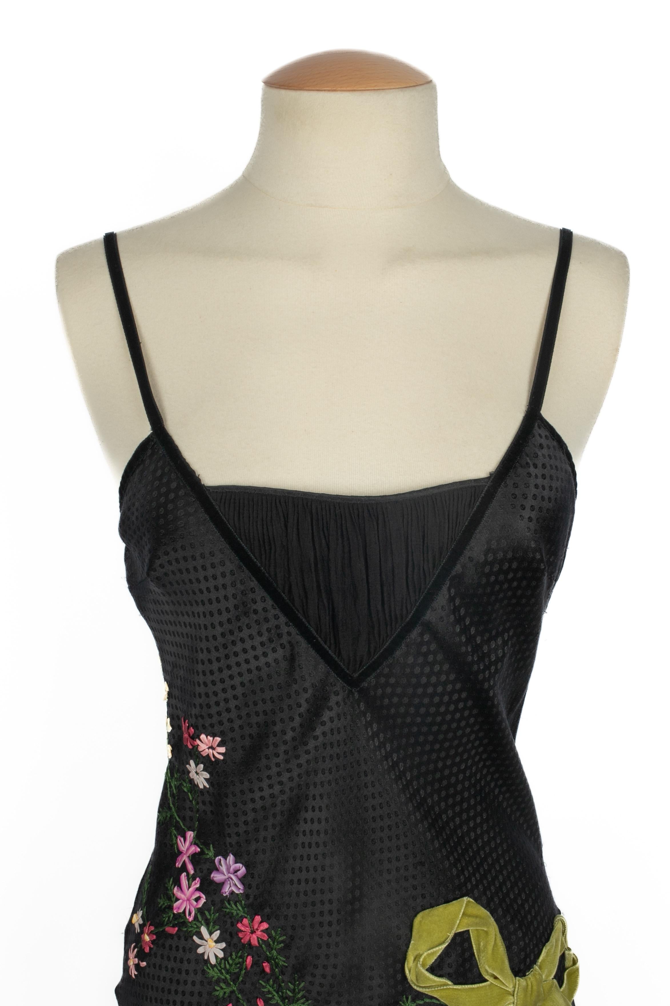 Vestido John Galliano Negro en venta