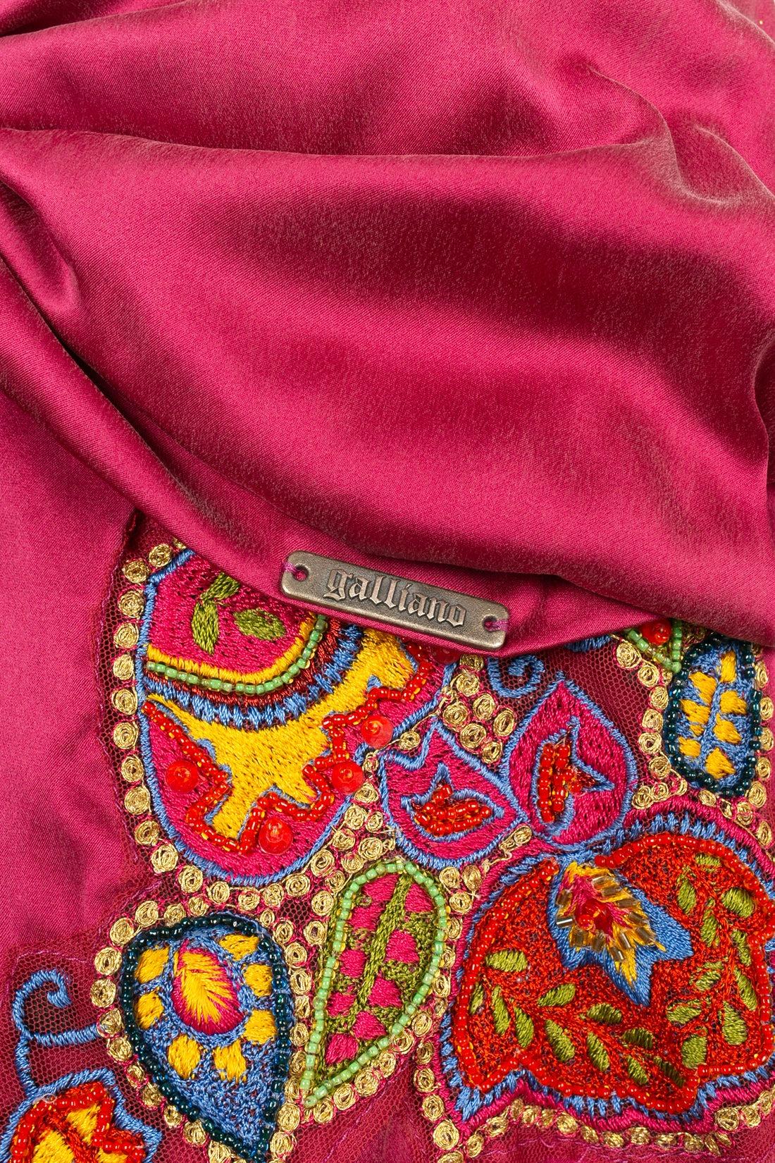 John Galliano Dress in Pink Silk, 2000s For Sale 2