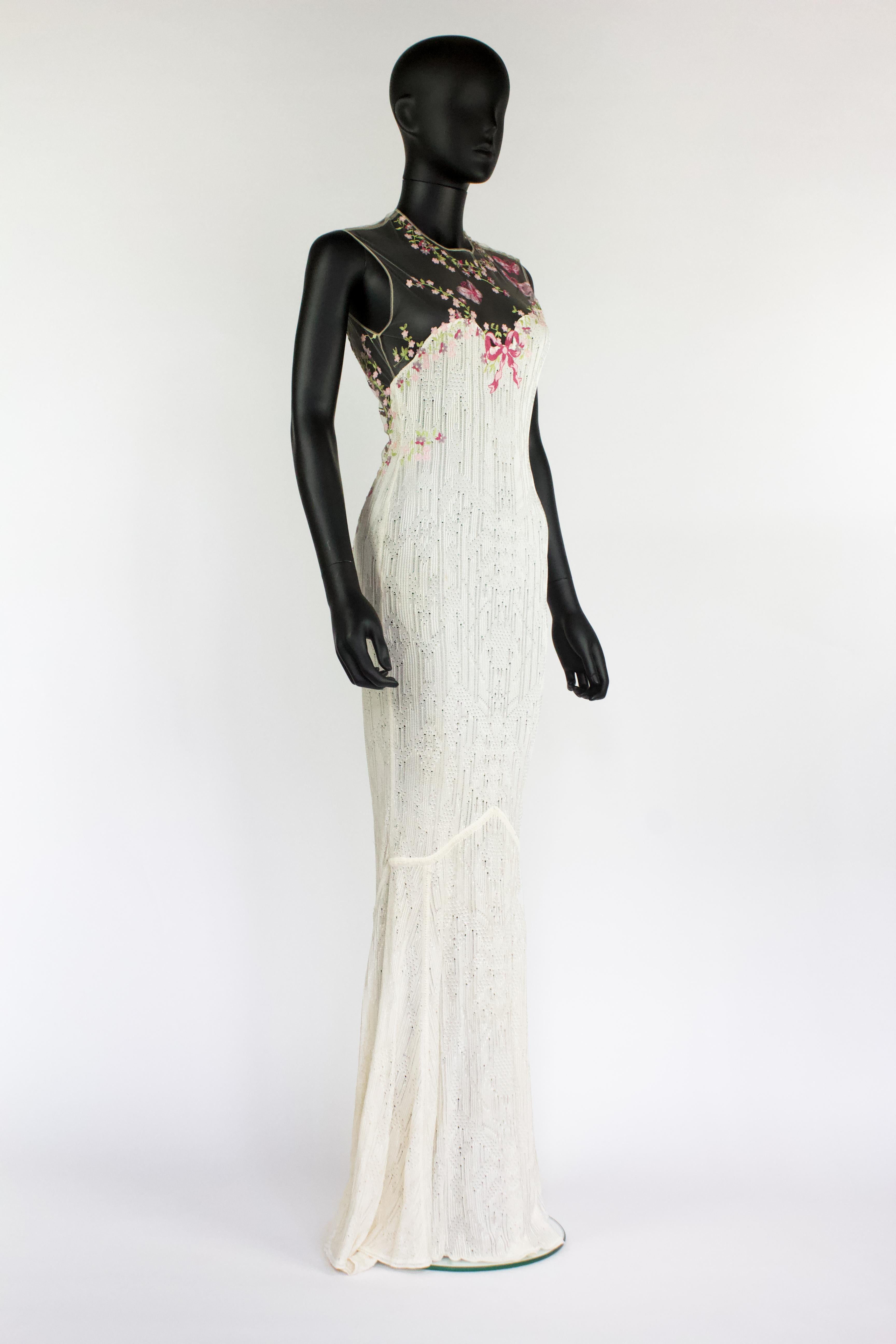 John Galliano Kleid, Frühjahr/Sommer 1998 Damen im Angebot