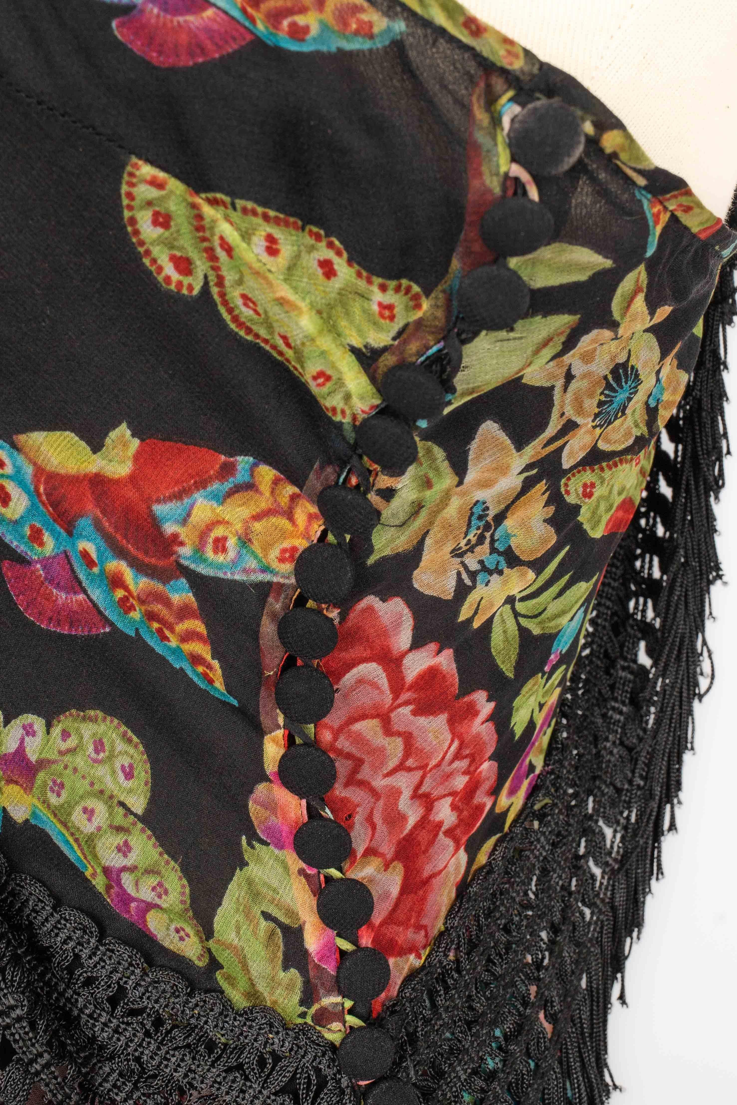 John Galliano dress Winter 2002 For Sale 1