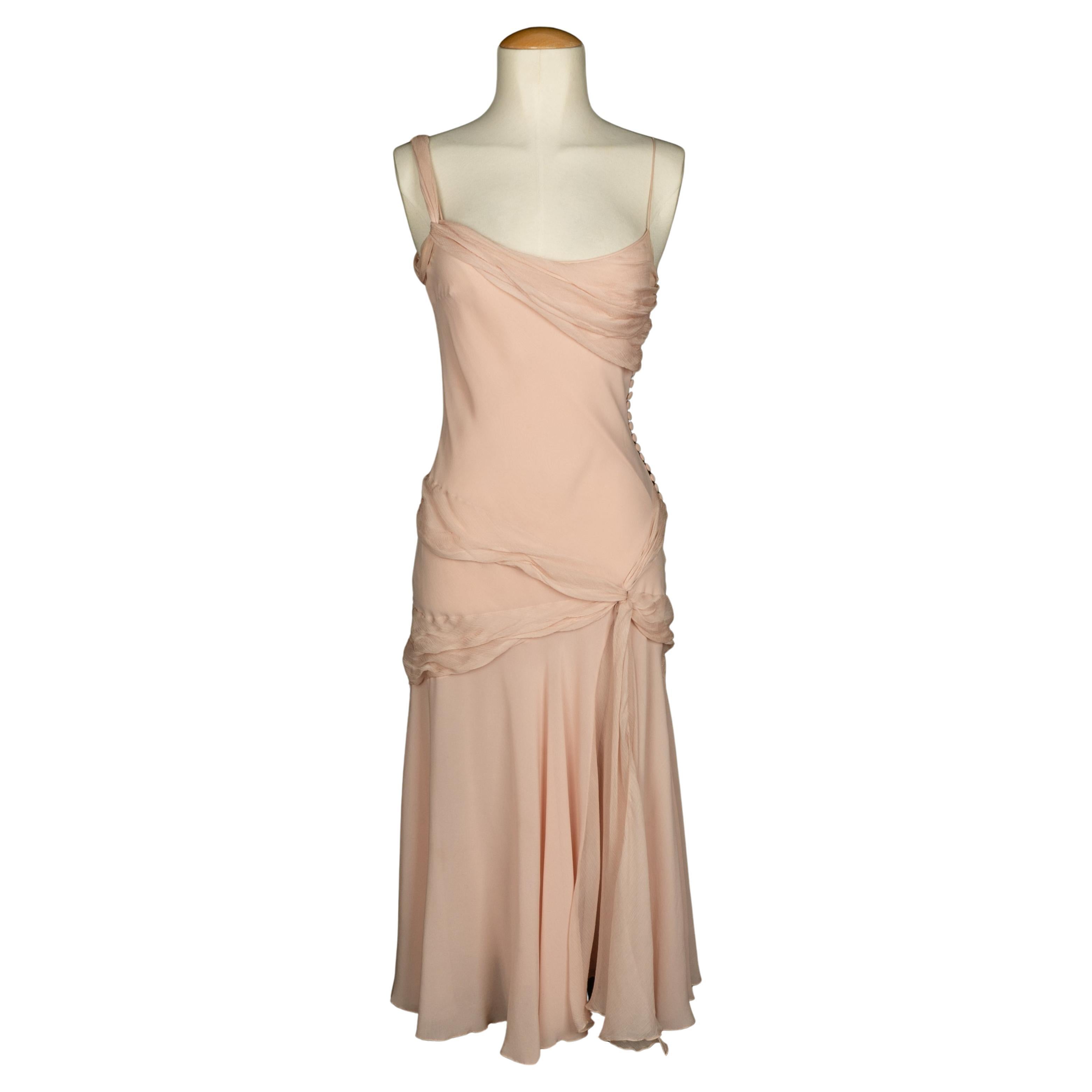 John Galliano dress with drapery 2005s