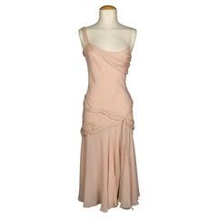 Used John Galliano dress with drapery 2005s