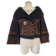 John Galliano Early 00s Shearling Jacket.