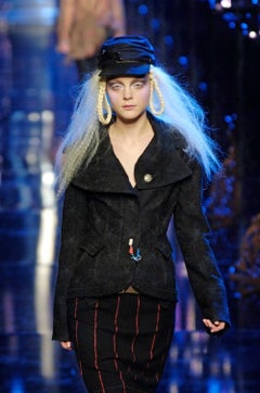 John Galliano F/W 2006 Jacquard Fitted Blazer
