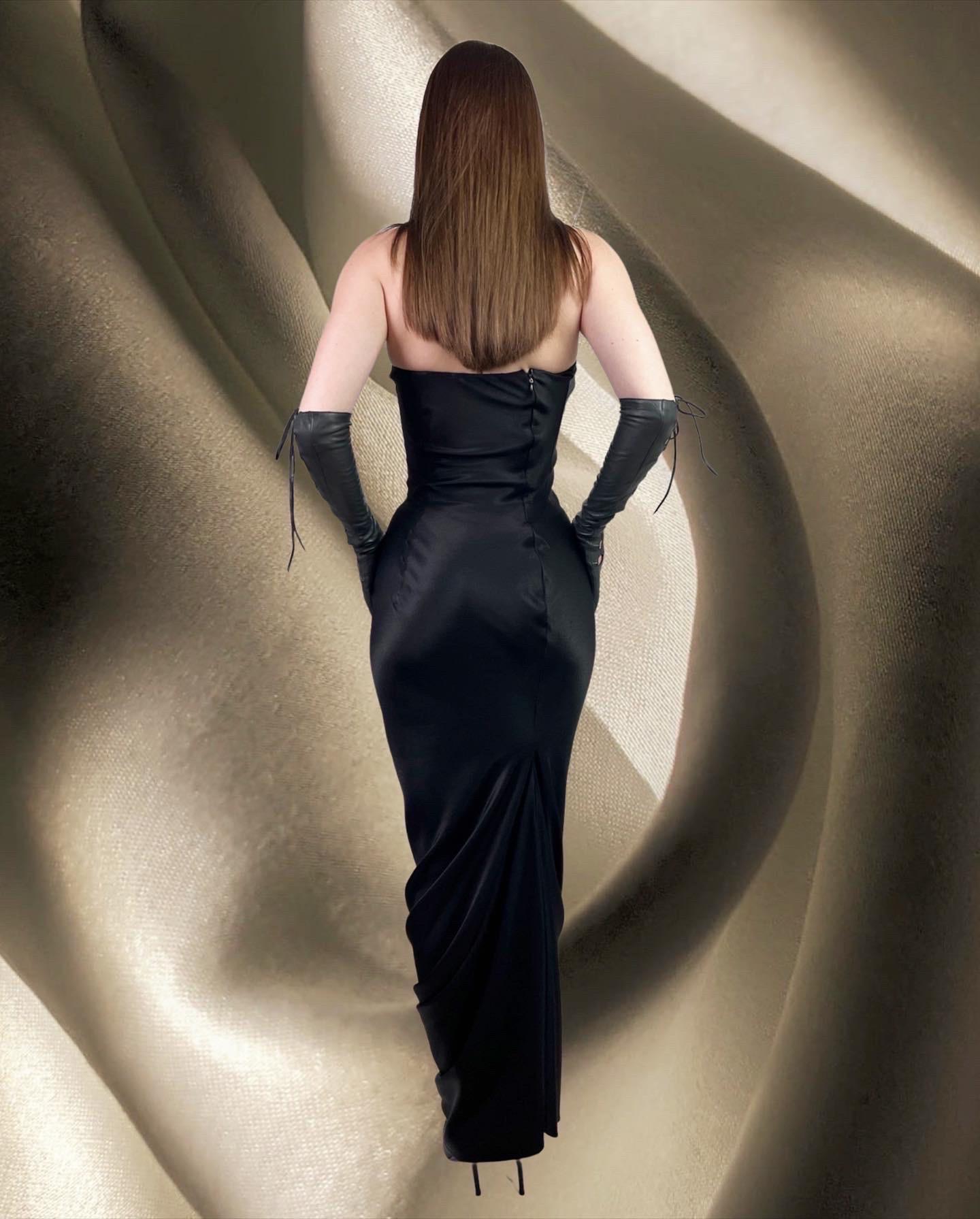 John Galliano Otoño 1995 Vestido Corsé en venta 2