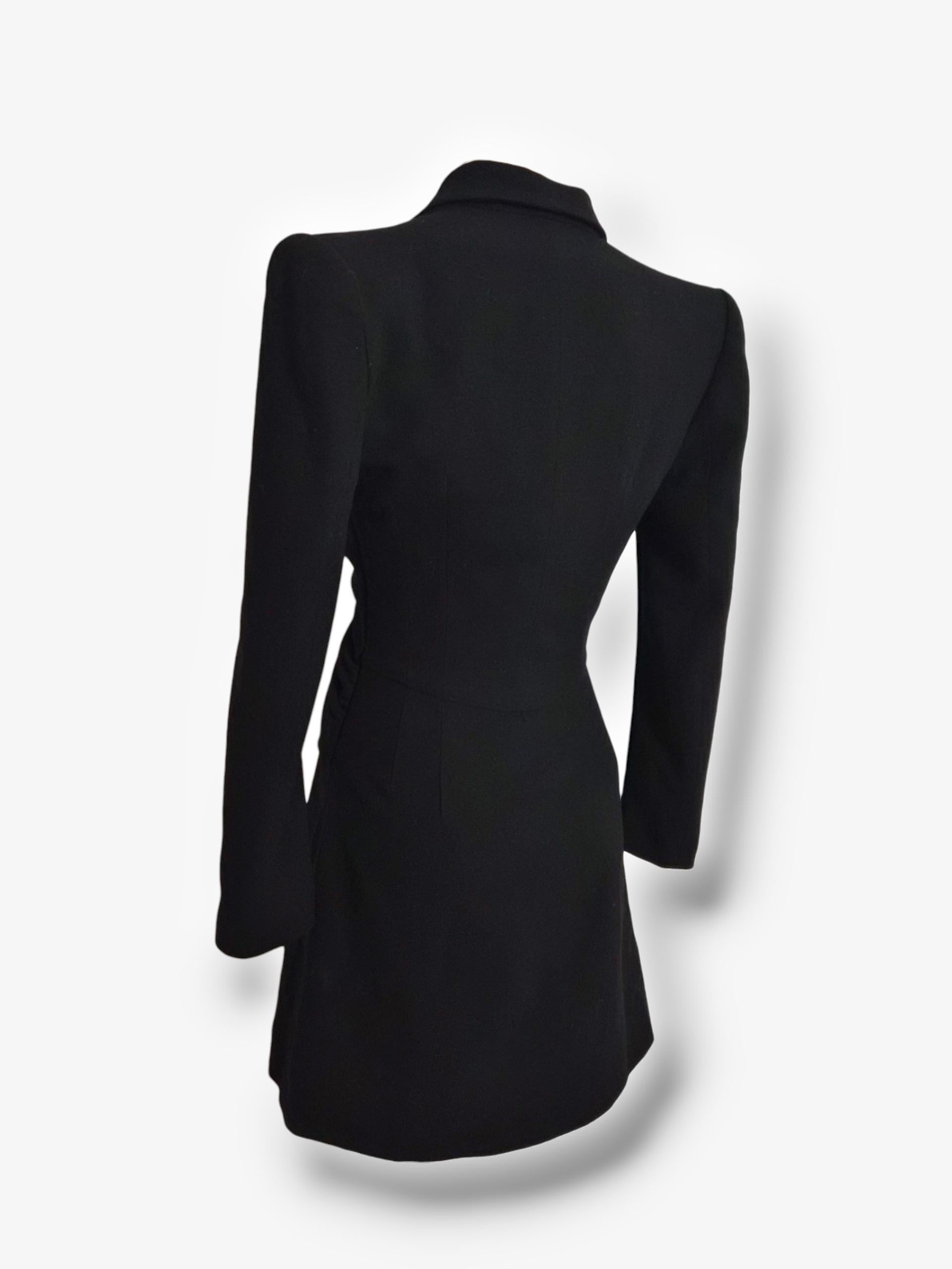 John Galliano Automne 1997 veste en laine sculptée Pour femmes en vente