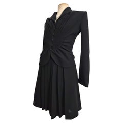 John Galliano Fall 1997 sculpted wool dress jacket