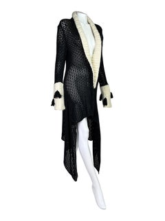 John Galliano Fall 2002 Knit Coat