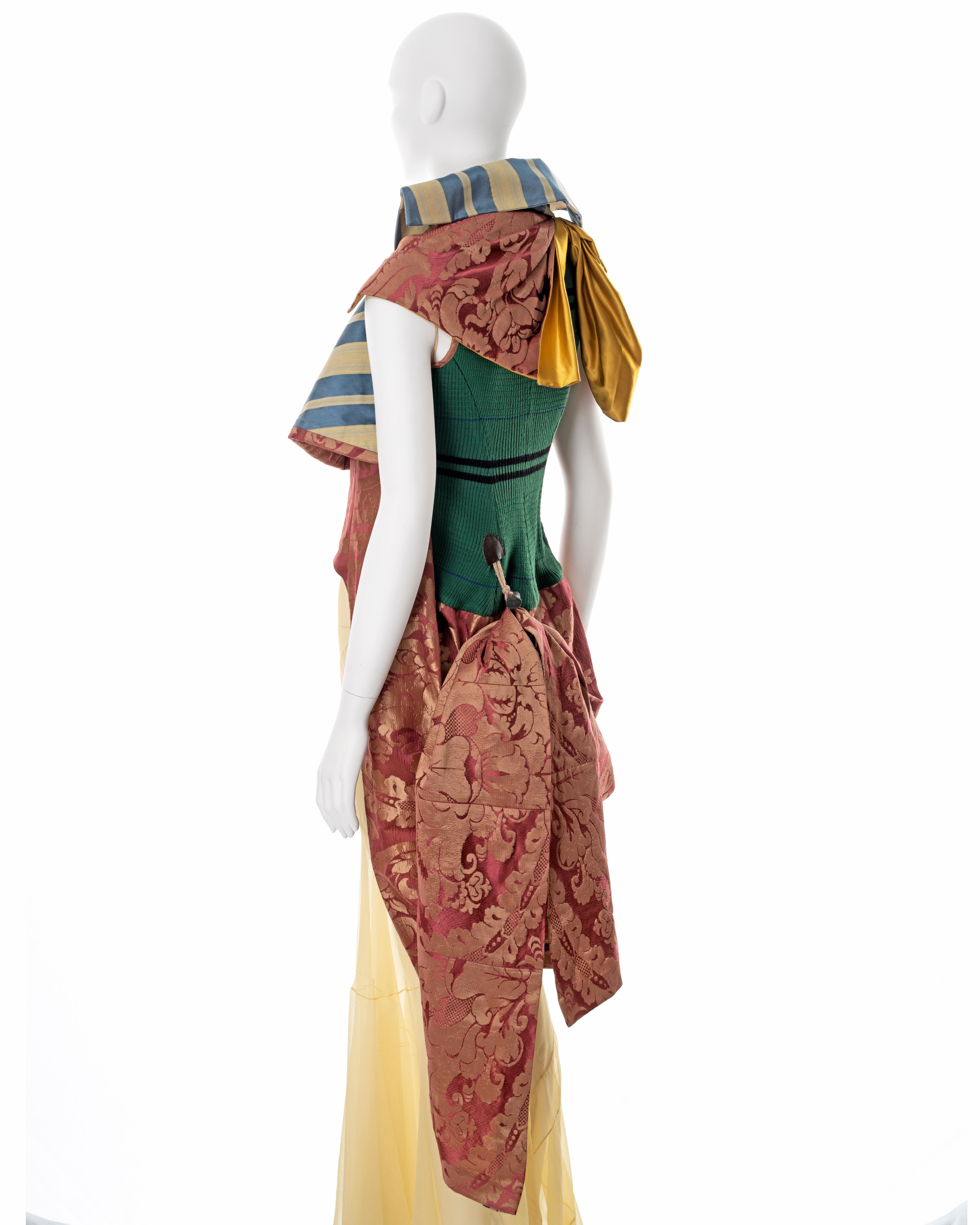John Galliano 'Filibuster' tailcoat and bias-cut silk slip dress set, ss 1993 For Sale 7