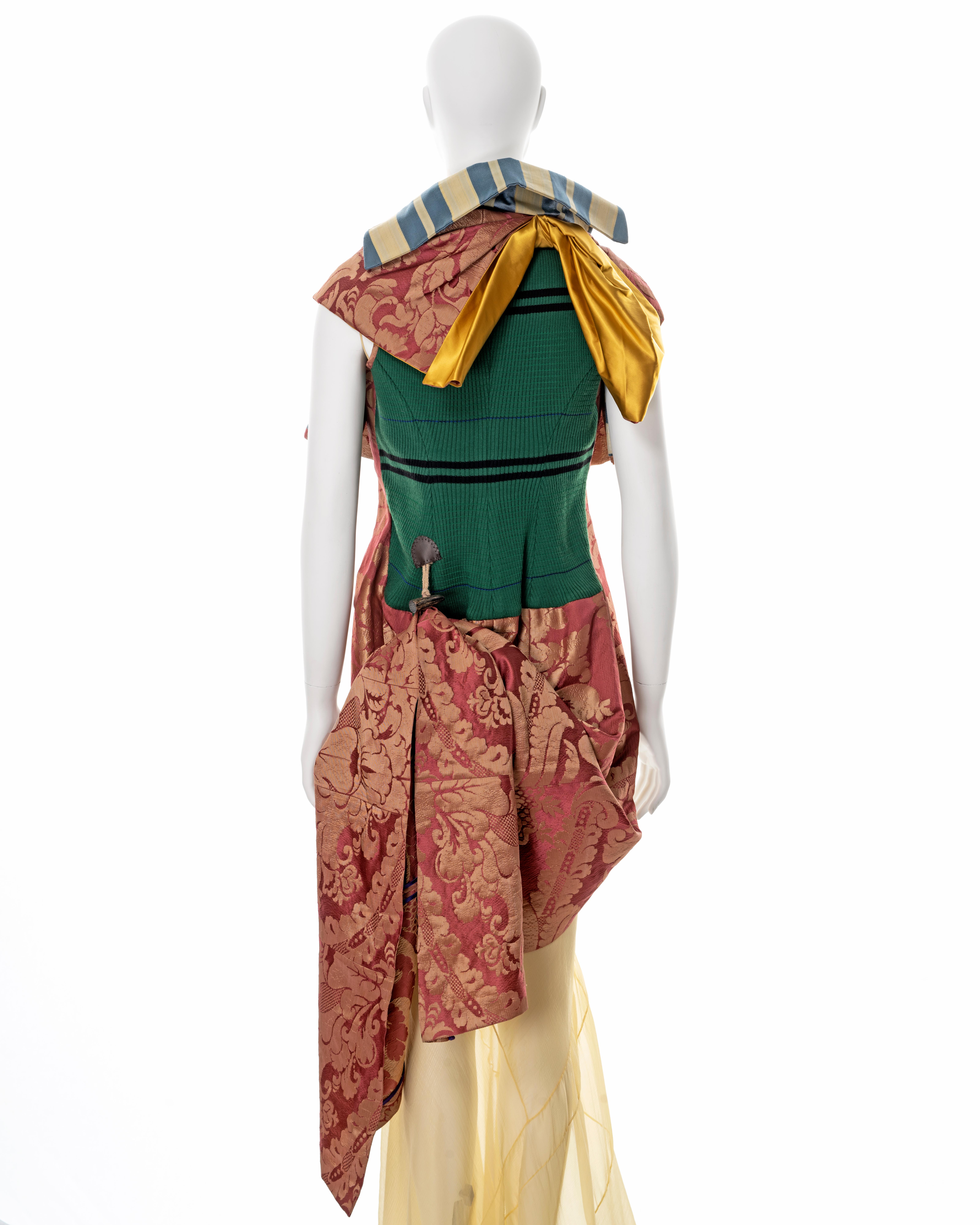 John Galliano 'Filibuster' tailcoat and bias-cut silk slip dress set, ss 1993 For Sale 10