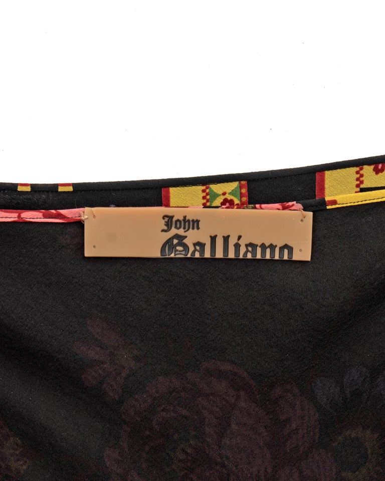 John Galliano Verde Silk Women Skirt