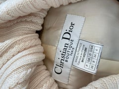 John Galliano for Christian Dior 1999 vintage suede leather blazer jacket