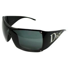 John Galliano for Christian Dior Acetate Overshine Shield Sunglasses circa Y2K