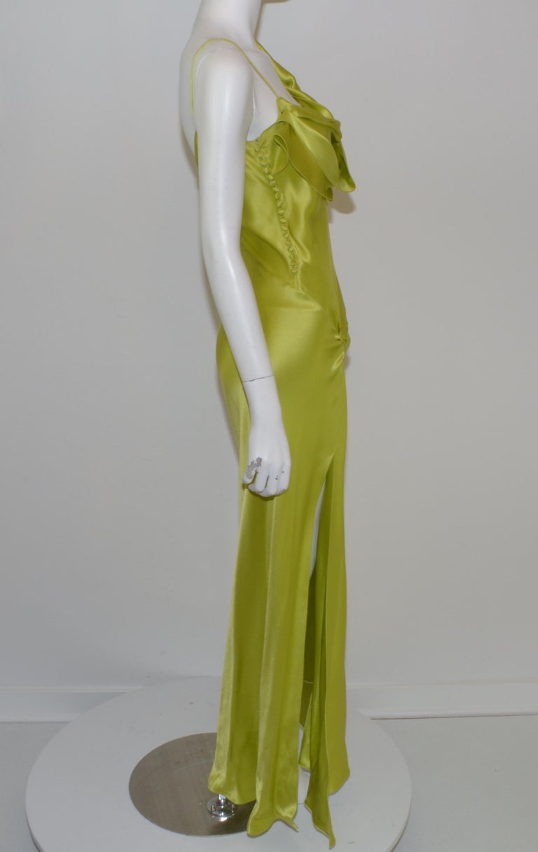 John Galliano for Christian Dior Chartreuse Silk Gown at 1stDibs | chartreuse dior dress, christian dior haute couture chartreuse gown, chartreuse evening gown John Galliano for Christian Dior Chartreuse Silk Gown at 1stDibs | chartreuse dior dress, christian dior haute couture chartreuse gown, chartreuse evening gown