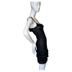 John Galliano for Christian Dior 2006 Used little black dress