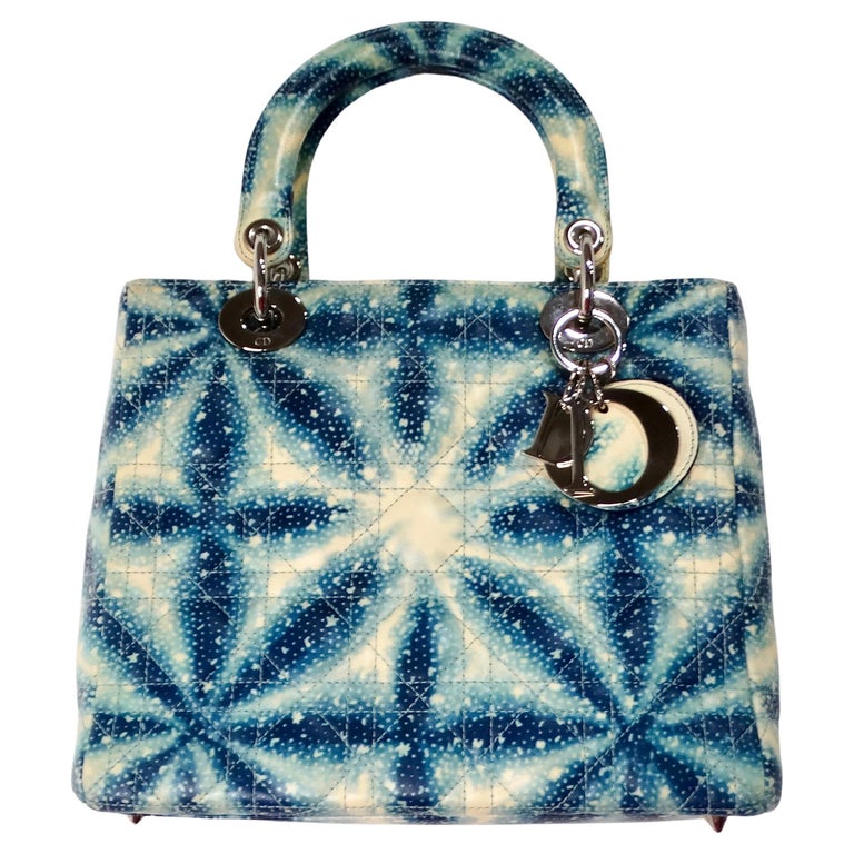 John Galliano for Christian Dior Galaxy Print Borsa Lady Dior P/E