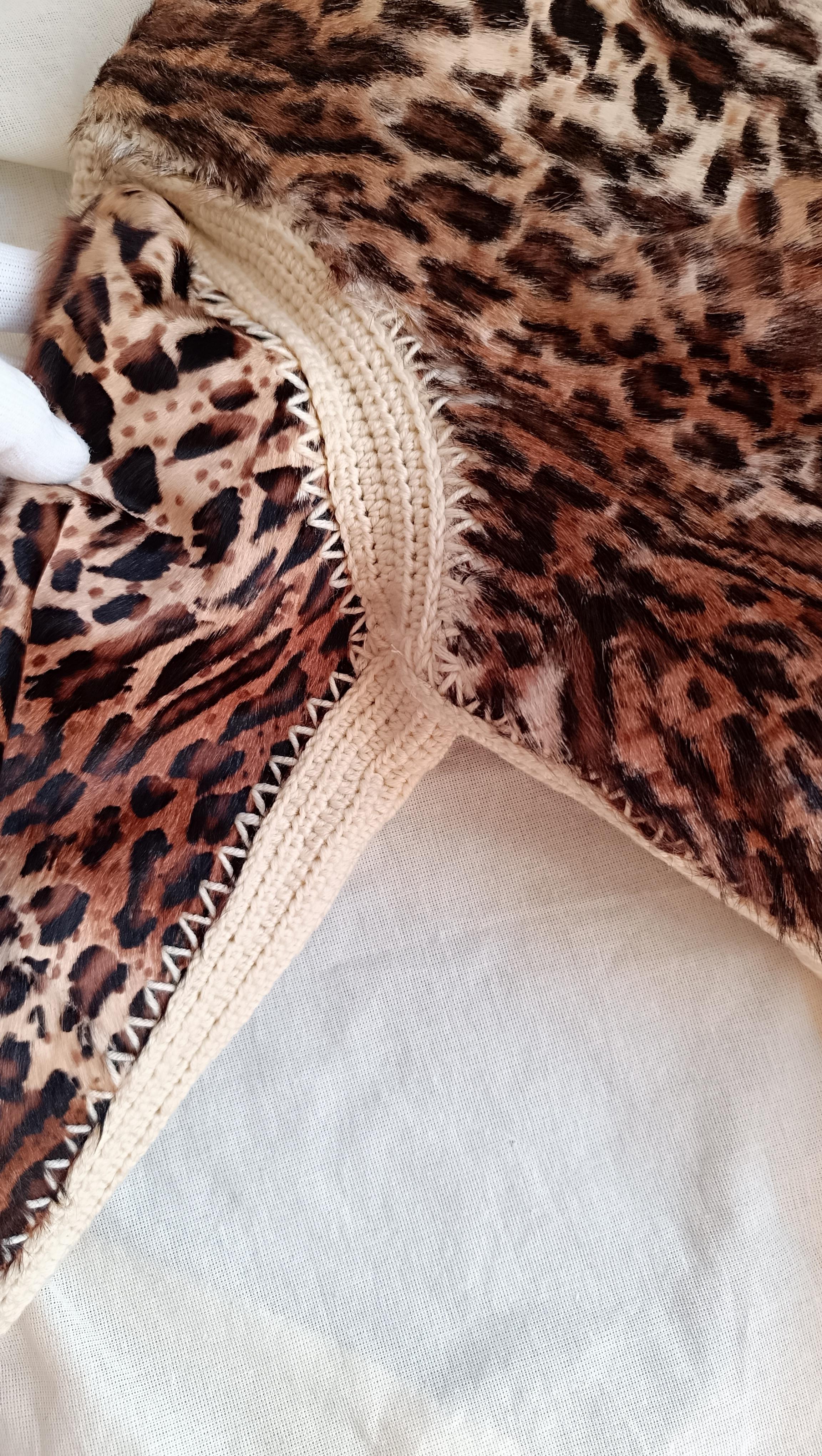 John Galliano for Christian Dior jacket 2005 IT 42 FR 38 Mizza Bricard leopard  For Sale 10
