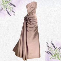 John Galliano for Christian Dior Lavender Evening Gown Dress F/W 2007 Size 40FR