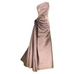 John Galliano for Christian Dior Lavender Evening Gown Dress F/W 2007 Size 40FR
