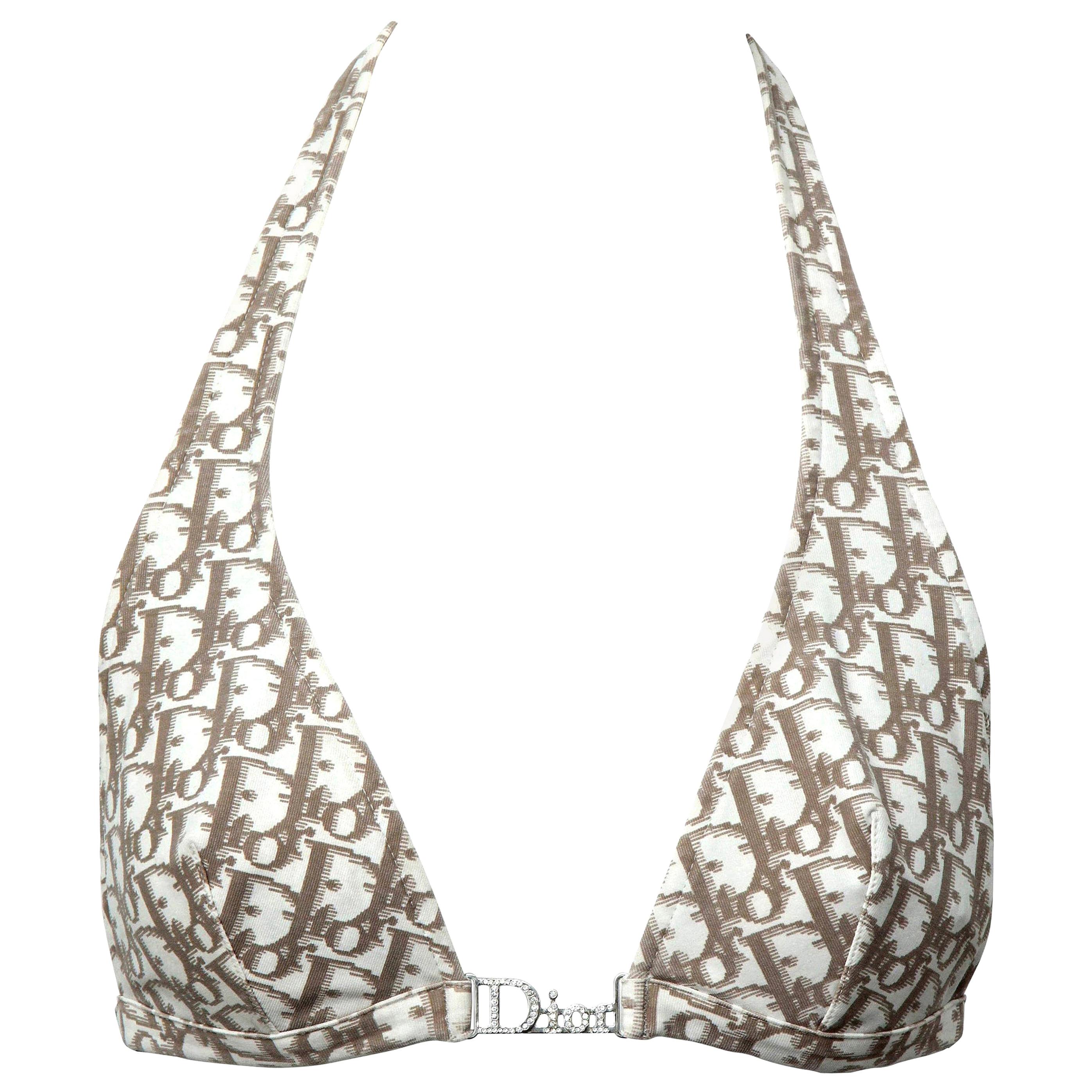 dior logo bikini